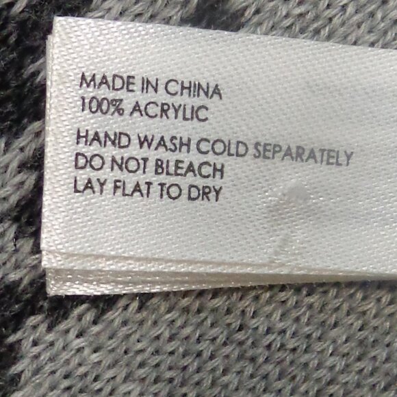 Michael Kors Black/Gray Scarf - Picture 3 of 10